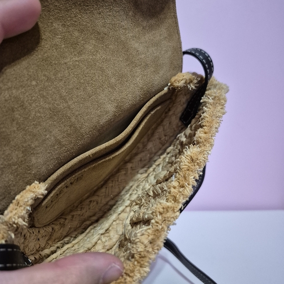 💯 Authentic Loewe Mini Raffia Gate crossbody bag - Picture 11 of 12
